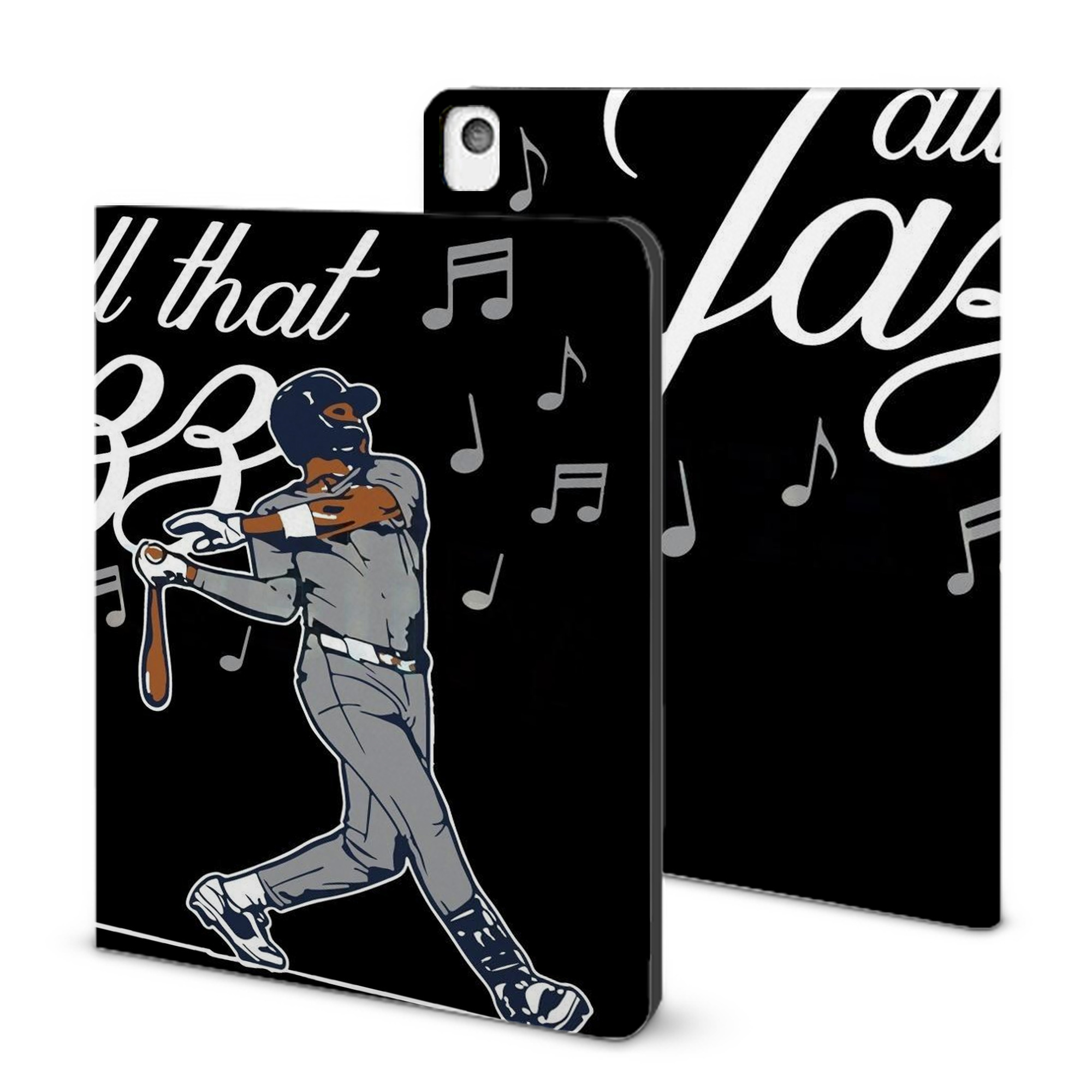 Jazz Chisholm Jr. 62 IPad Book-Style Case With Pencil Slot – Slim PU & TPU Cover – Full Protection, Precise Fit, Water & Scratch Resistant